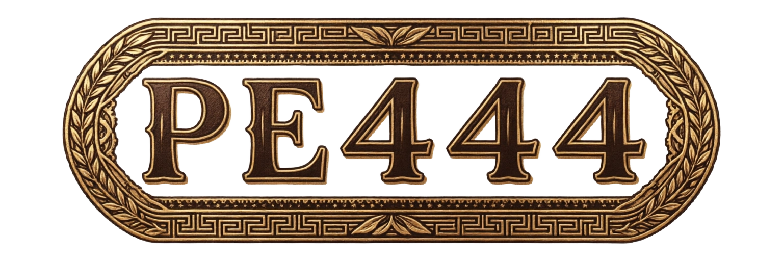 PE444 logo